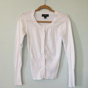 EUC White Cardigan